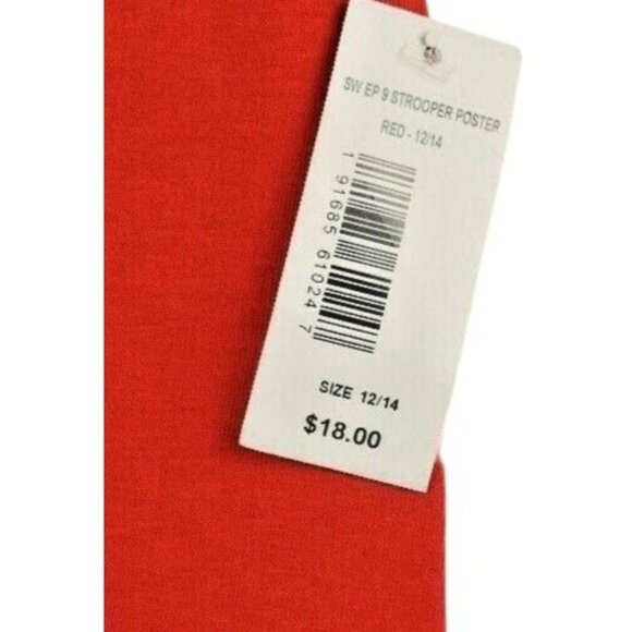 Mad Engine Star Wars Boys 12 to 14 Stormtrooper Poster Episode IX Graphic TShirt - Picture 3 of 5